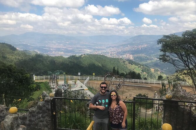 Pablo Escobar Historic Tour and Cable car - The prison ruins and city view at Santa Gertrudis