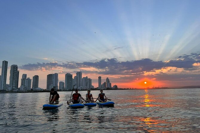 Paddleboard Tour - Paddling across Cartagena’s bay