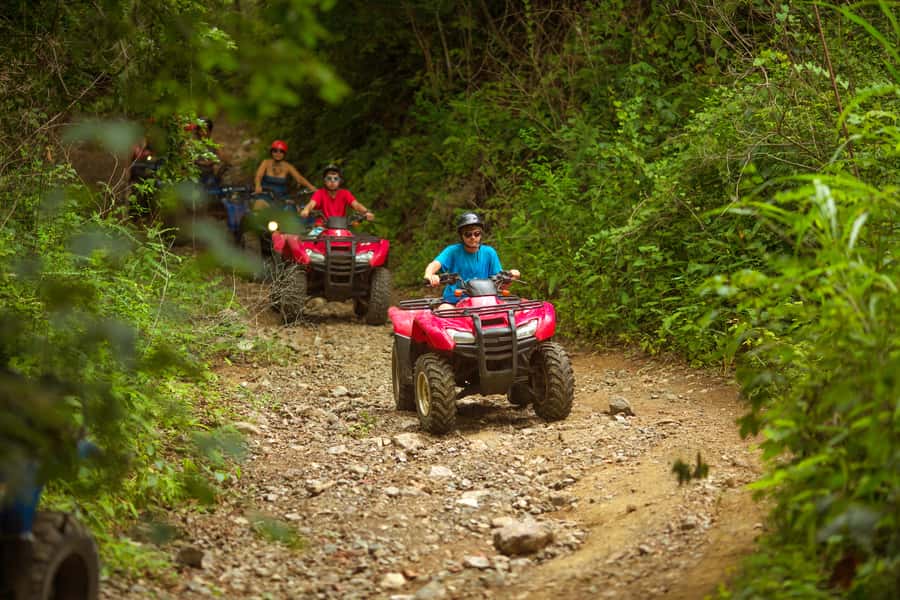 Palomino Quad Bike Tour - A quick ride through Palomino, not just an ATV practice loop
