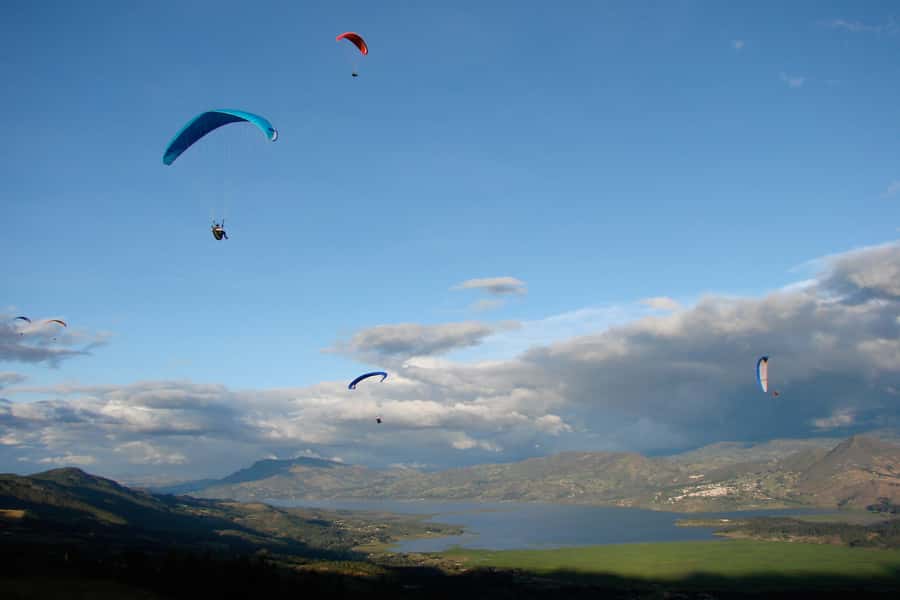 Paragliding Activity with Transfers from Bogota - Reaching the mountain launch site