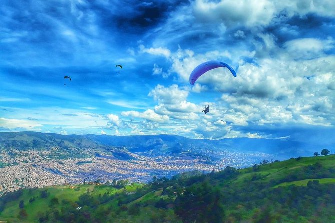 Paragliding in Medellin Includes GoPro and Pick up & Drop off - Key points about this Medellín paragliding tour