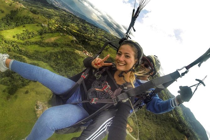 Paragliding in Medellin Includes GoPro and Pick up & Drop off - What the view looks like from 7,000 feet