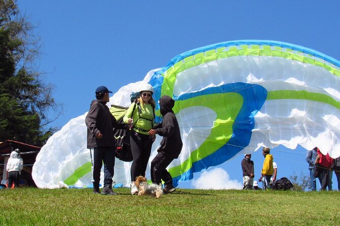 Paragliding in Medellin. - Preparing for your first flight