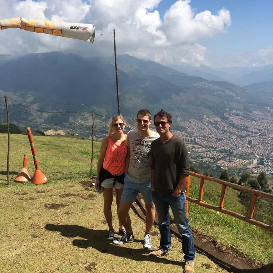 Paragliding the Andes from Medellín - Who will enjoy this most