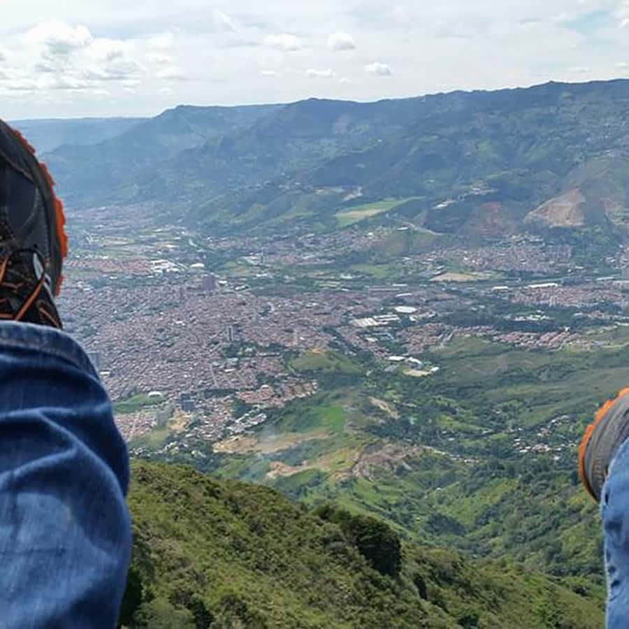 Paragliding the Andes from Medellín - A private ride from El Poblado