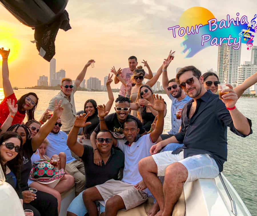 Party Boat in Cartagena Bay with NightClub Ticket - Language and guide support