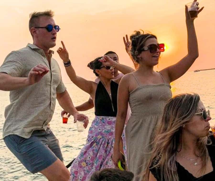 Party Boat in Cartagena Bay with NightClub Ticket - Meeting Miss Tatiana at Pegasus Pier