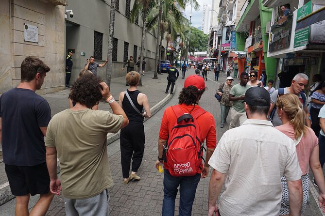 Post-conflict Shared Tour (Paul) and Violence Medellin - Parque San Antonio begins the story