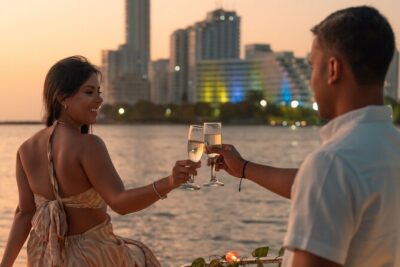 Romantic Date Night in the Bay of Cartagena