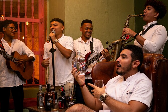 Rum & Rhythms a premium rum tasting with live music - Orígenes in El Centro at 5:00 pm
