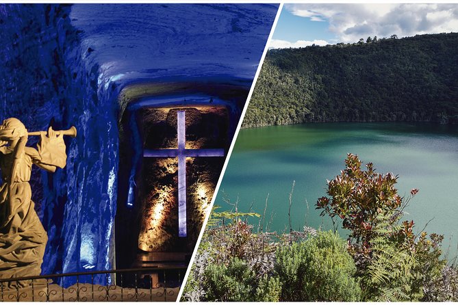 Salt Cathedral of Zipaquirá & Lake Guatavita: Private or Shared - Entering the Salt Cathedral beneath Zipaquirá