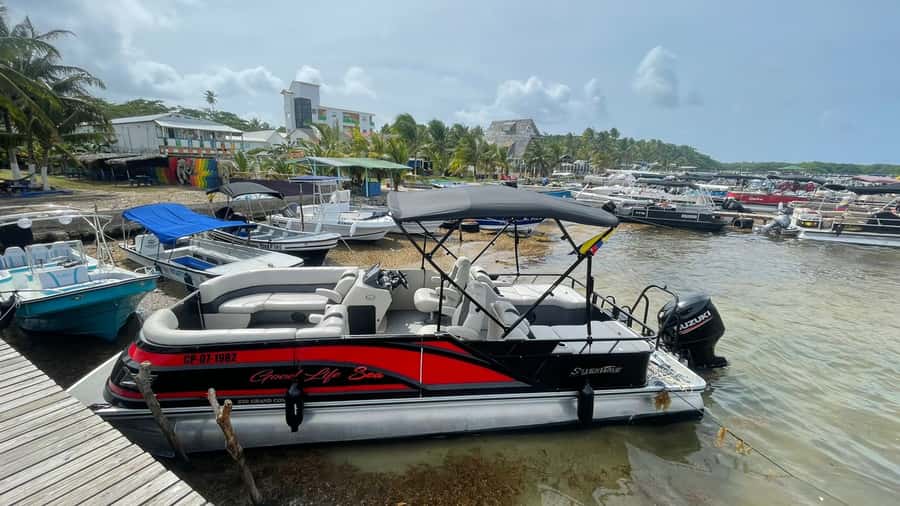 San Andrés: Island Pontoon Boat Tour - The mangroves and the ride back