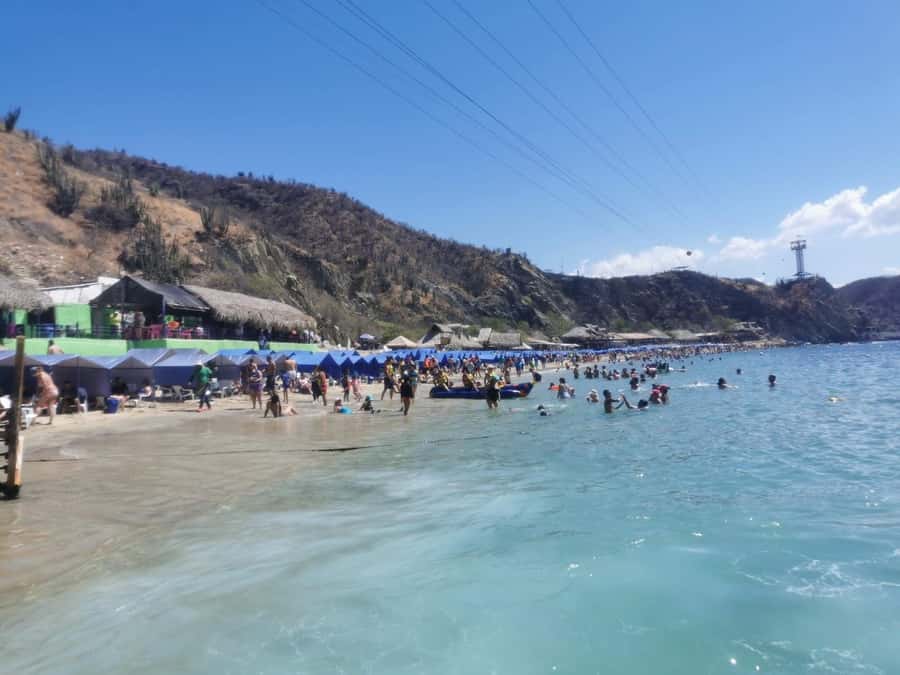 SANTAMARTA: TOUR Combo boat taxi, aquarium, lunch, and white sand beach - Returning to the water for Playa Blanca