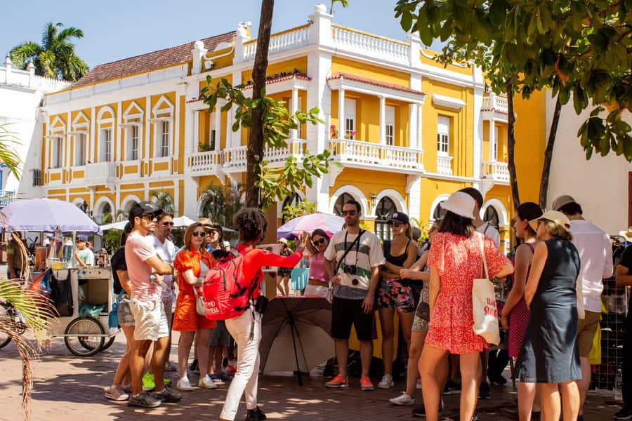 Shared Cartagena Old City Tour with Wireless Audio System - Key points about this Cartagena walking tour