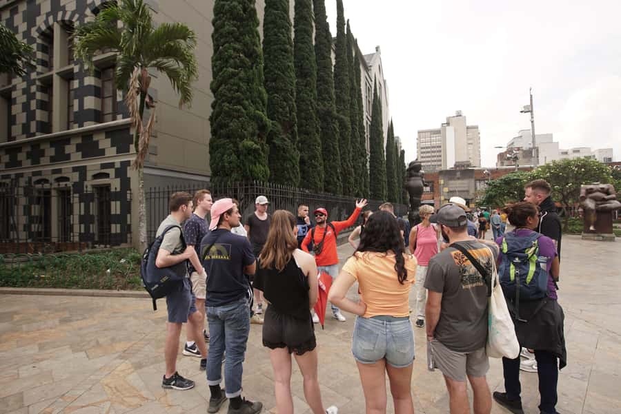 Shared Medellín Downtown Tour with Wireless Audio - The Park of Lights and the city’s public memory