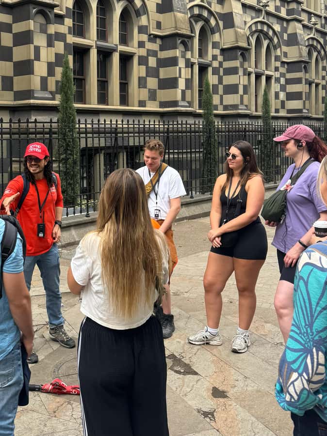 Shared Medellín Downtown Tour with Wireless Audio - Wireless audio, shared groups, and the walking pace