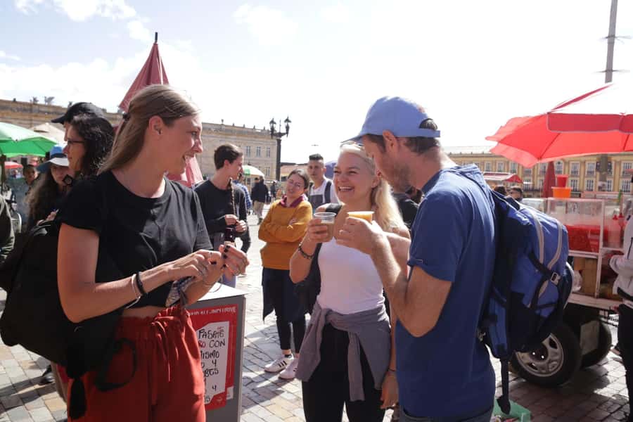 Shared Tour Bogota's Street Local Food - What the 150 minutes feels like on foot