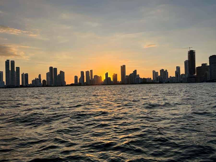 Sunset boat tour open bar and free club entrance Cartagena - Starting at Sibarita del Mar