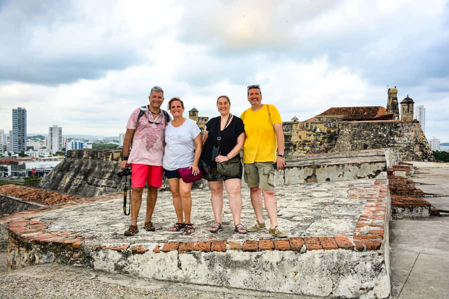 Tour Compartido al Castillo San Felipe de Barajas Cartagena - Inside San Felipe de Barajas