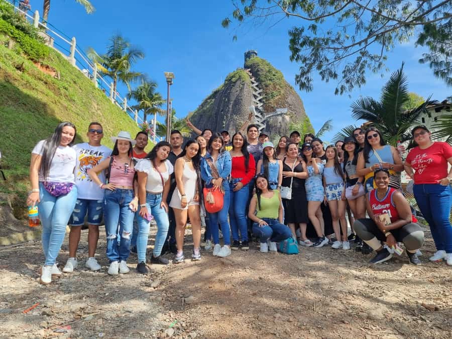 Tour Guatapé - Piedra del Peñol with departure from Medellín - Meeting animals near Marinilla