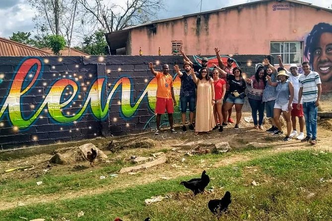 Tour to San Basilio de Palenque - African village - Benkos Bioho in the village square
