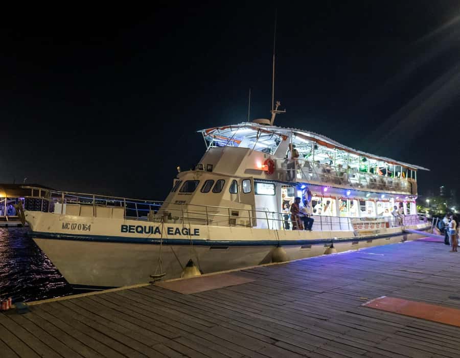 White Night Boat Party: Dinner Buffet, Dancing and Open Bar - Dinner at the buffet